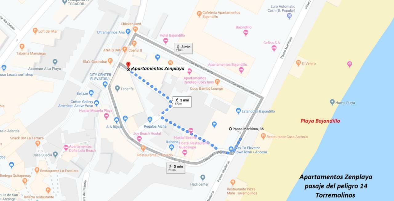Апартаменти Zenplaya 2-12 Торремолінос Екстер'єр фото